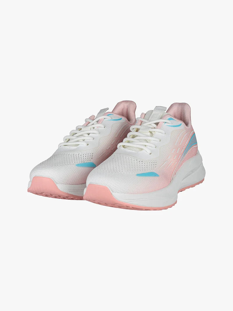 Sneakers donna sportive stringate - rosa