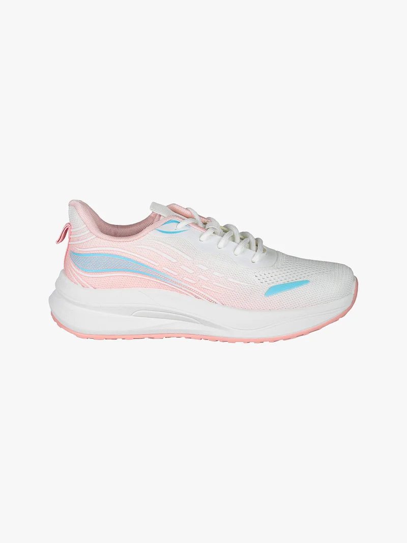 Sneakers donna sportive stringate - rosa