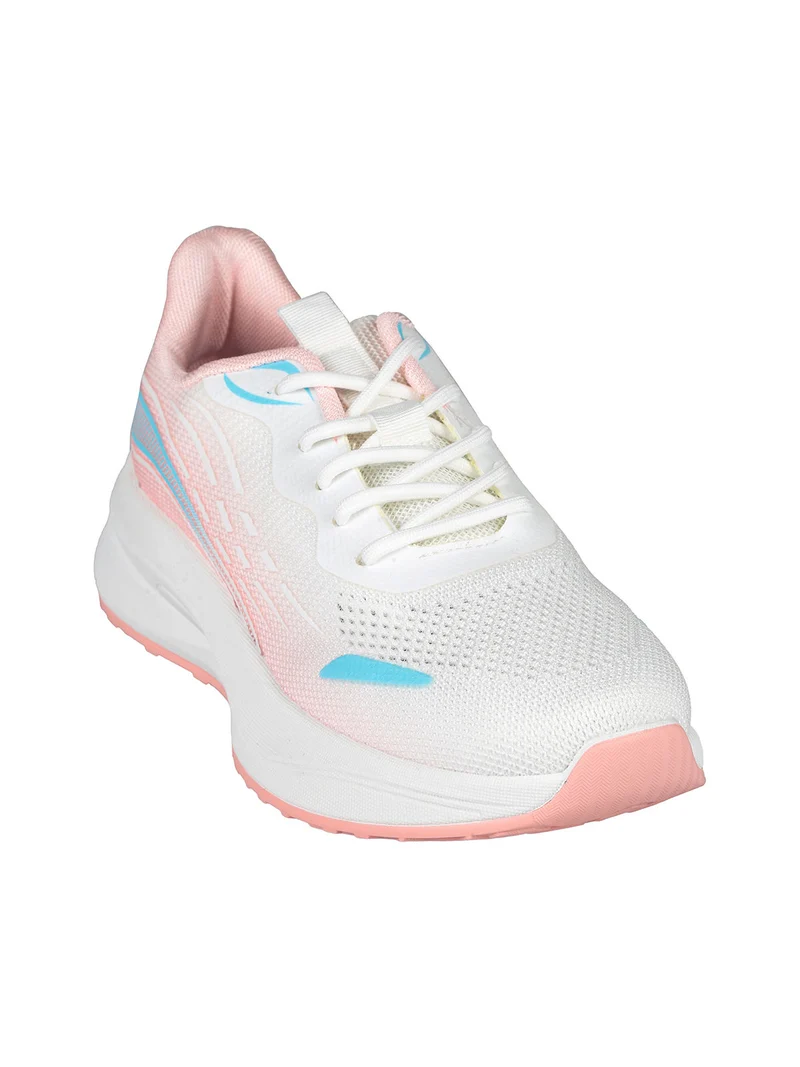 Sneakers donna sportive stringate - rosa