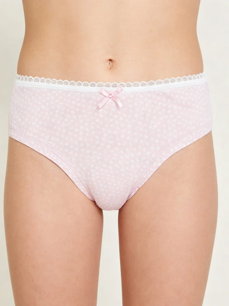 Slip bambina con stampe - rosa