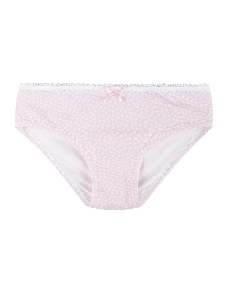 Slip bambina con stampe - rosa