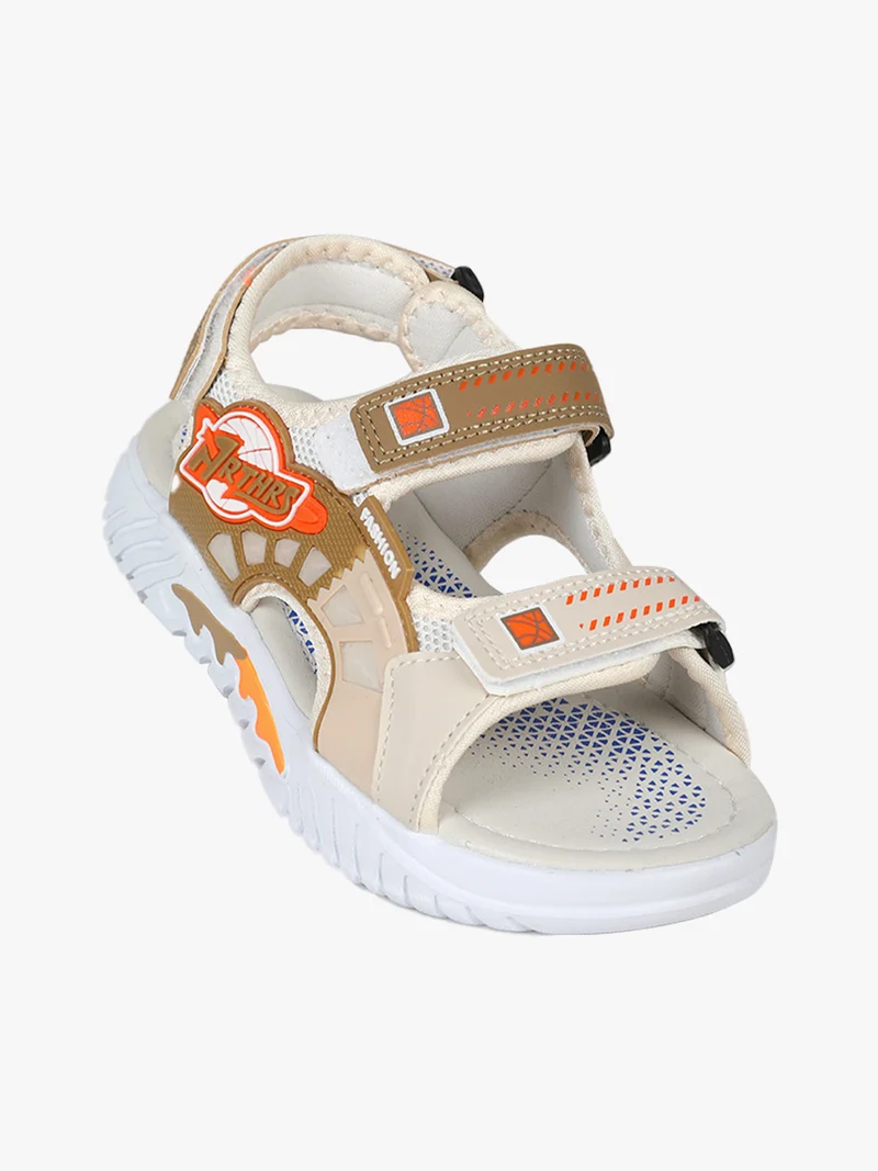 Sandali da ragazzo con strappi - beige