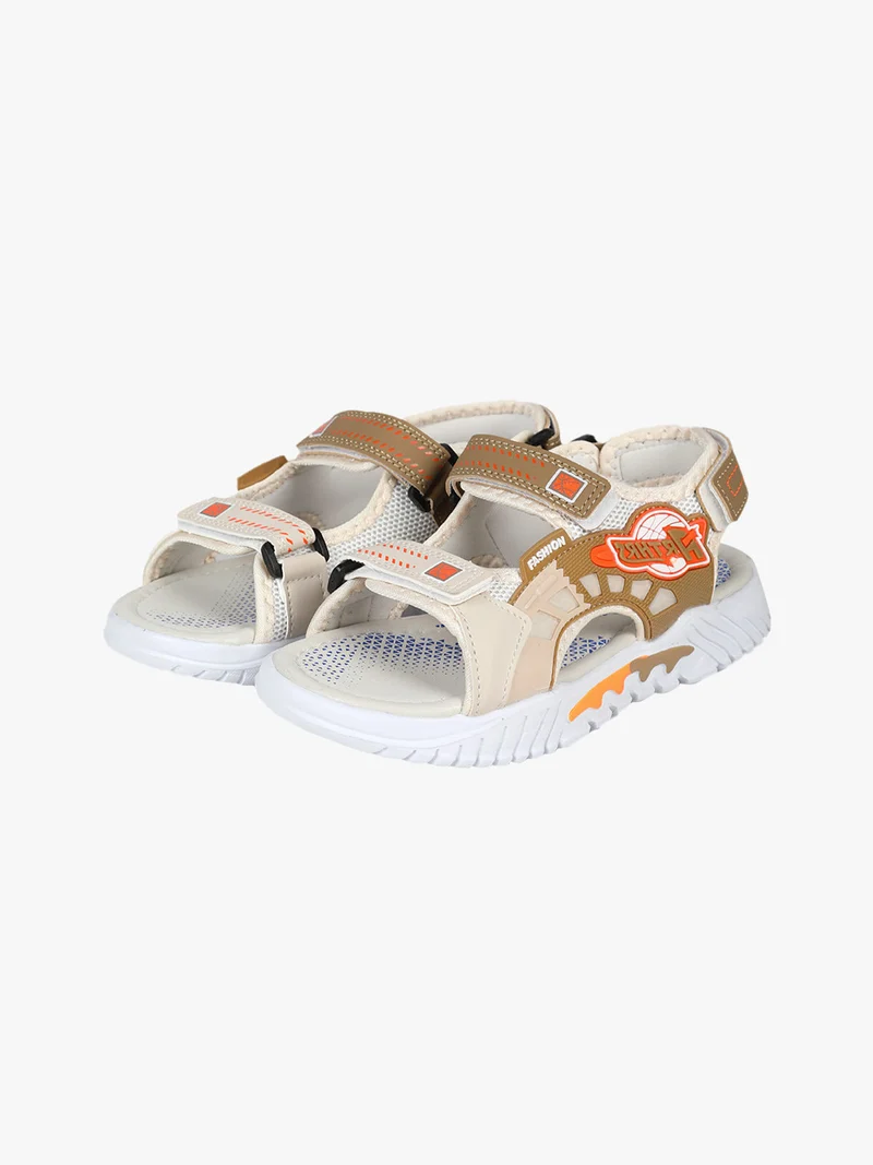 Sandali da ragazzo con strappi - beige