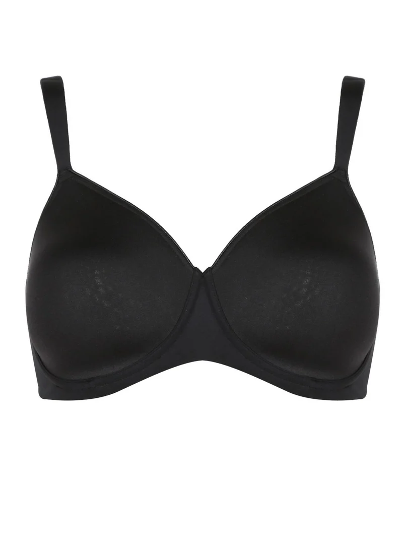 PLUS 2556 Reggiseno con ferretto COPPA D - nero