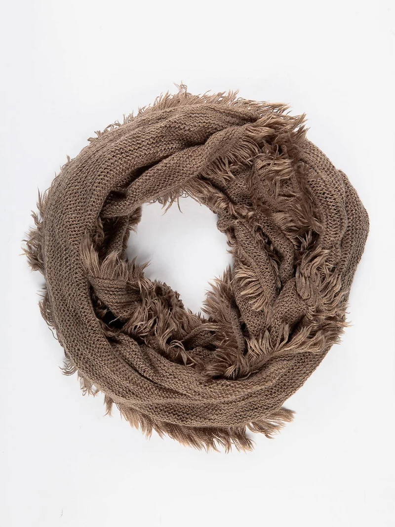 Sciarpa ad anello - khaki