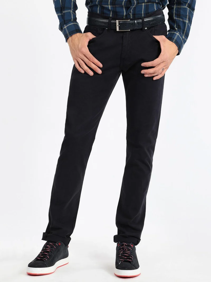 Pantaloni in cotone - blu