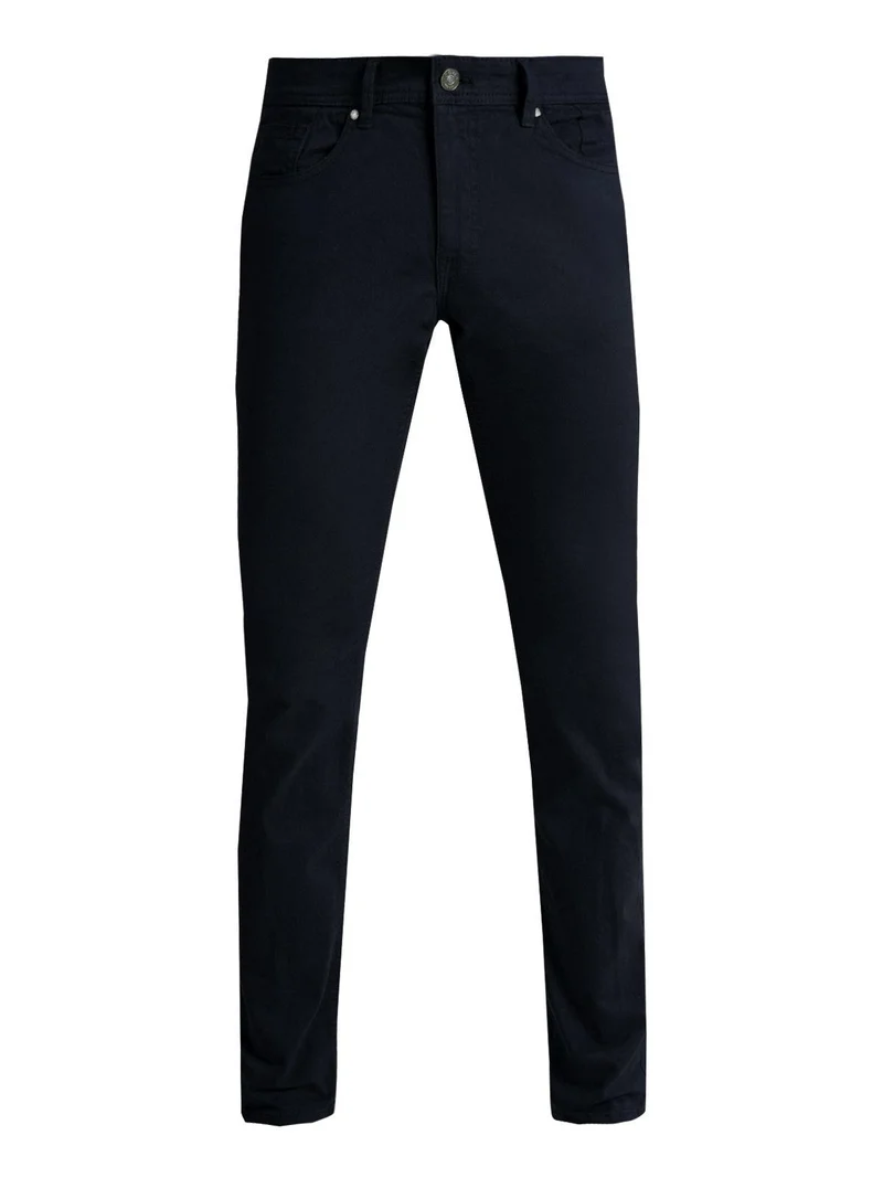 Pantaloni in cotone - blu