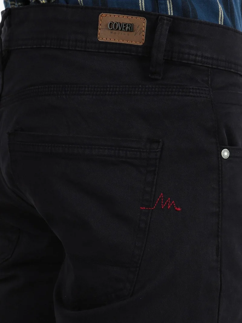 Pantaloni in cotone - blu