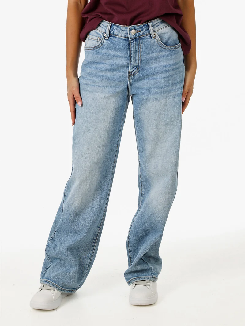 Jeans donna baggy push up - jeans