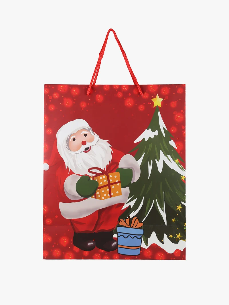 Sacchetto regalo Babbo Natale medio