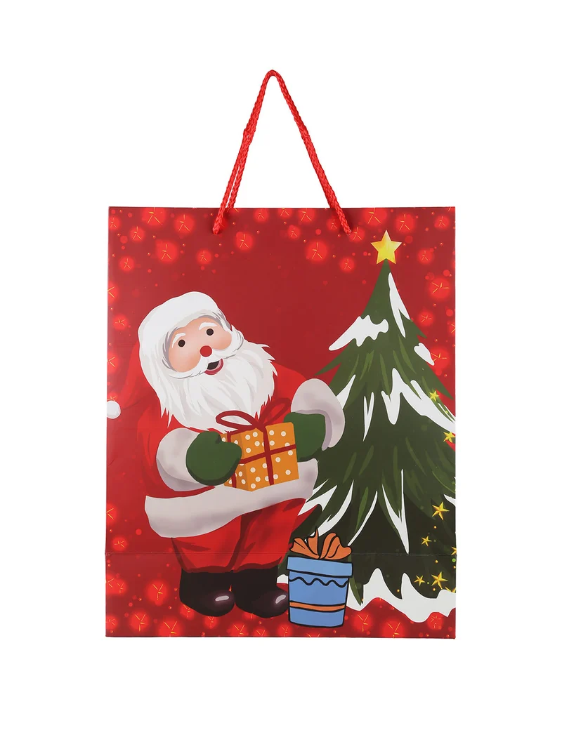 Sacchetto regalo Babbo Natale medio