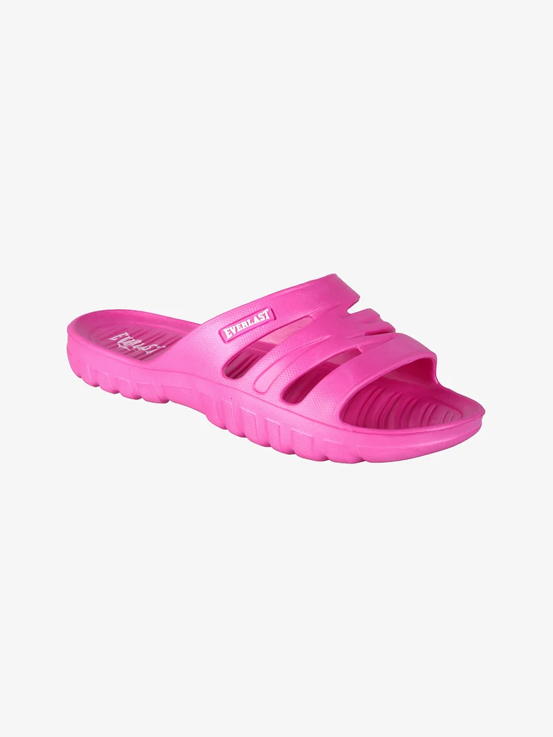 Ciabatte da donna in gomma - fucsia