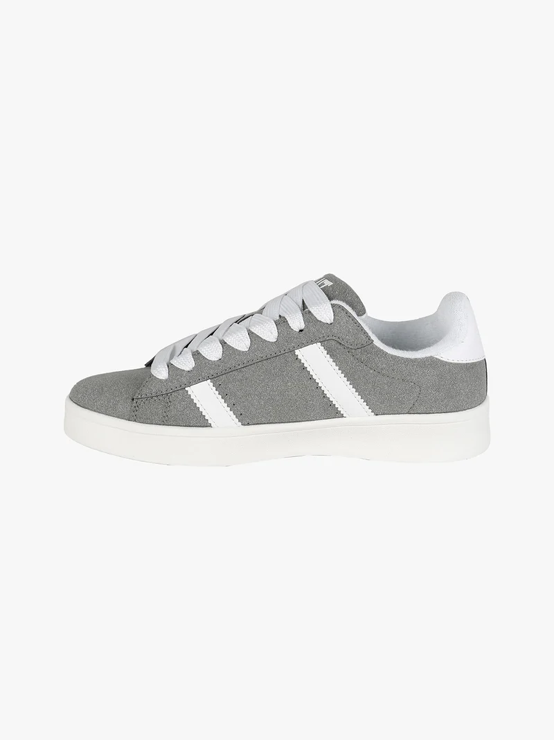 Sneakers basse da uomo stringate - grigio