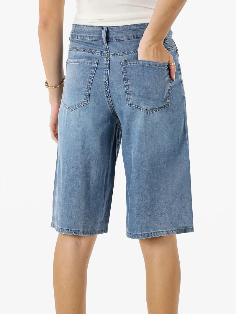 Bermuda da donna in jeans - jeans