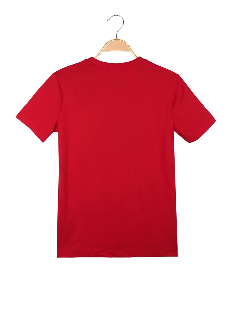 HE9280 T-shirt manica corta da ragazzo - rosso