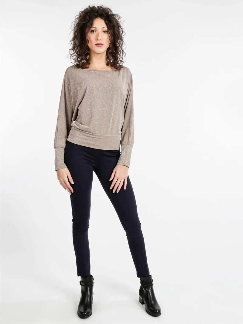 Pantaloni a sigaretta da donna - blu scuro