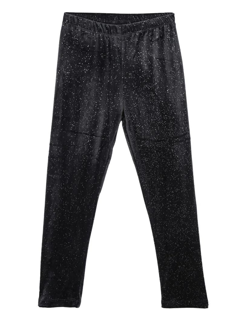 Completo 2 pezzi da bambina con leggings - bianco