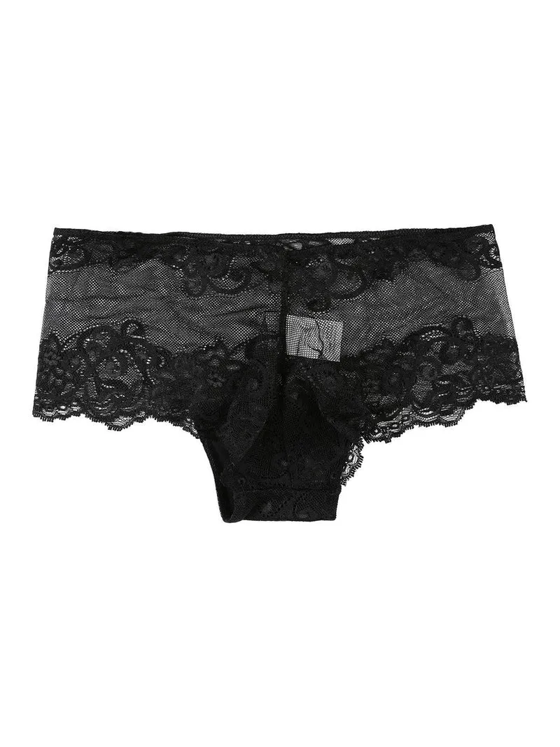 Slip panty in pzzo - nero