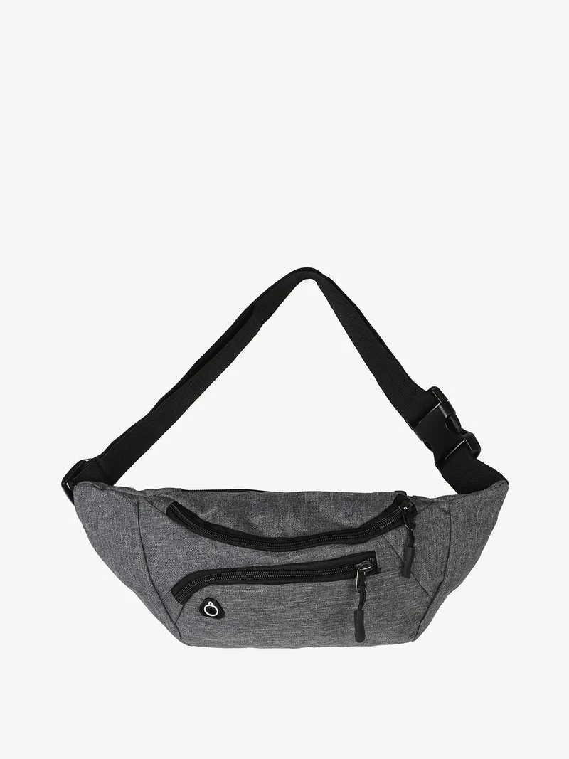 Marsupio in tessuto - grigio