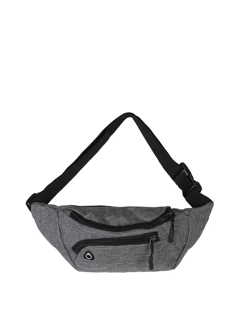 Marsupio in tessuto - grigio