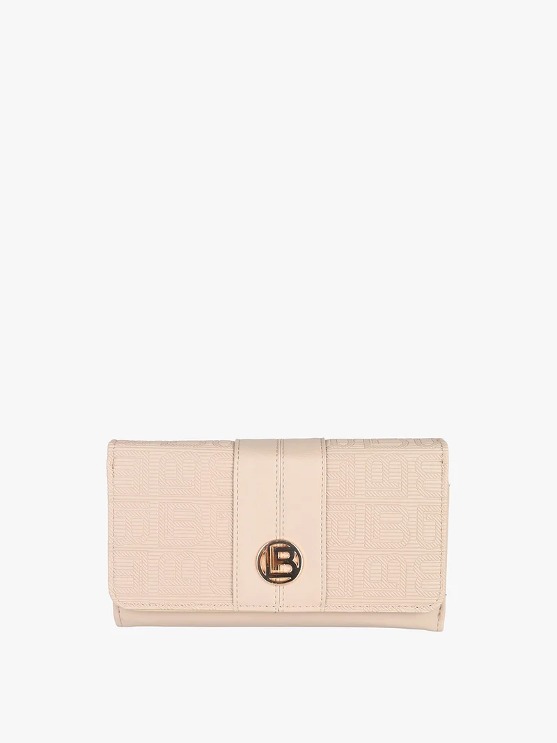 Portafoglio da donna con logo - naturale