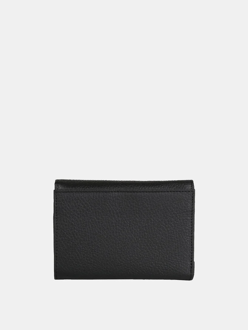 Portafoglio in pelle da donna - nero
