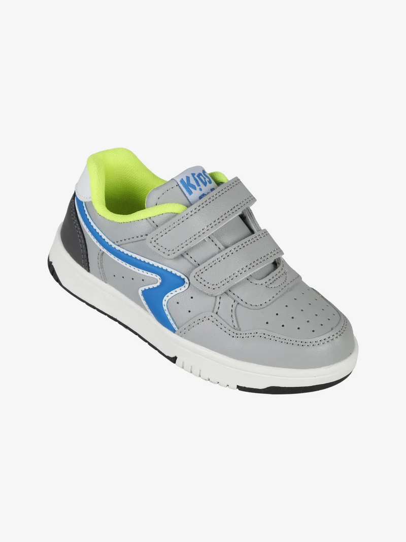 Sneakers da bambino con strappi - grigio