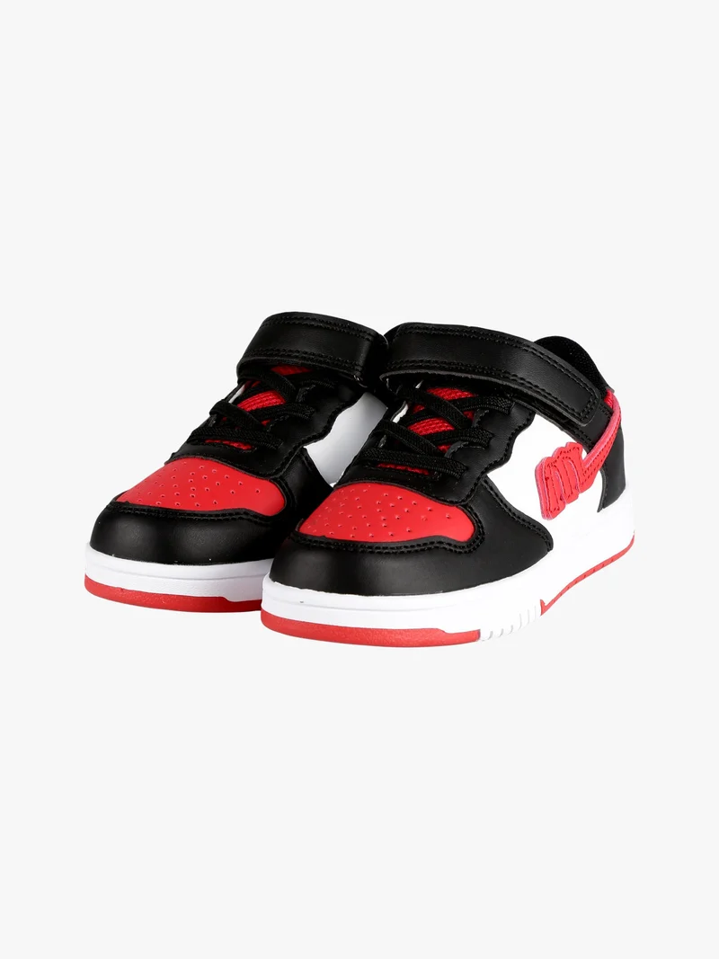 Sneakers bicolor da bambino - rosso