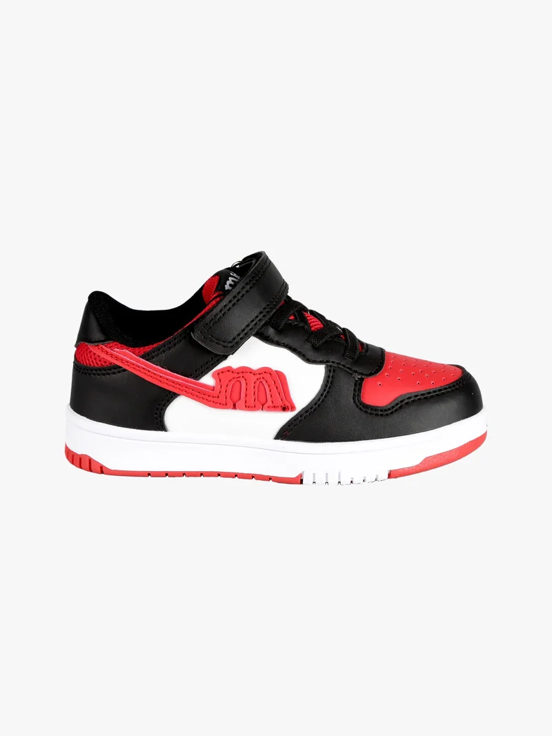 Sneakers bicolor da bambino - rosso