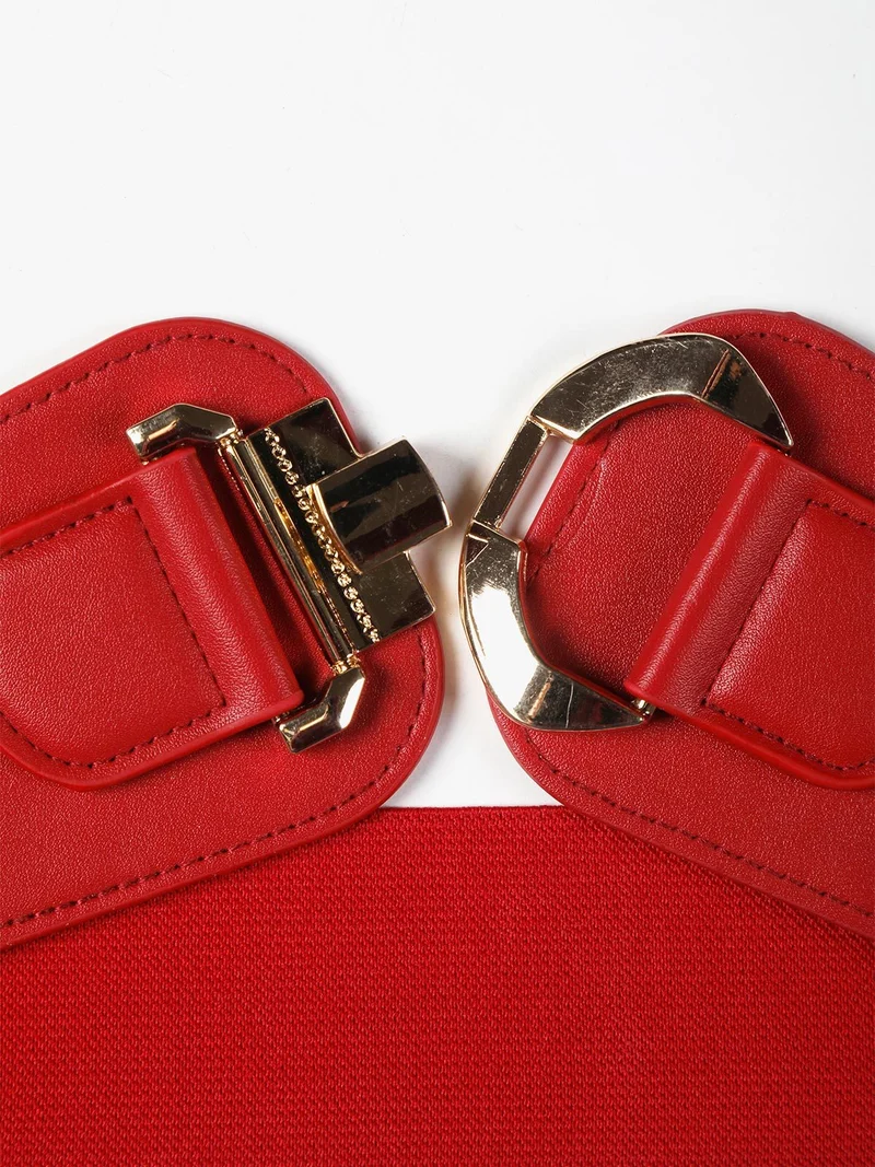 Cintura stringivita da donna - rosso