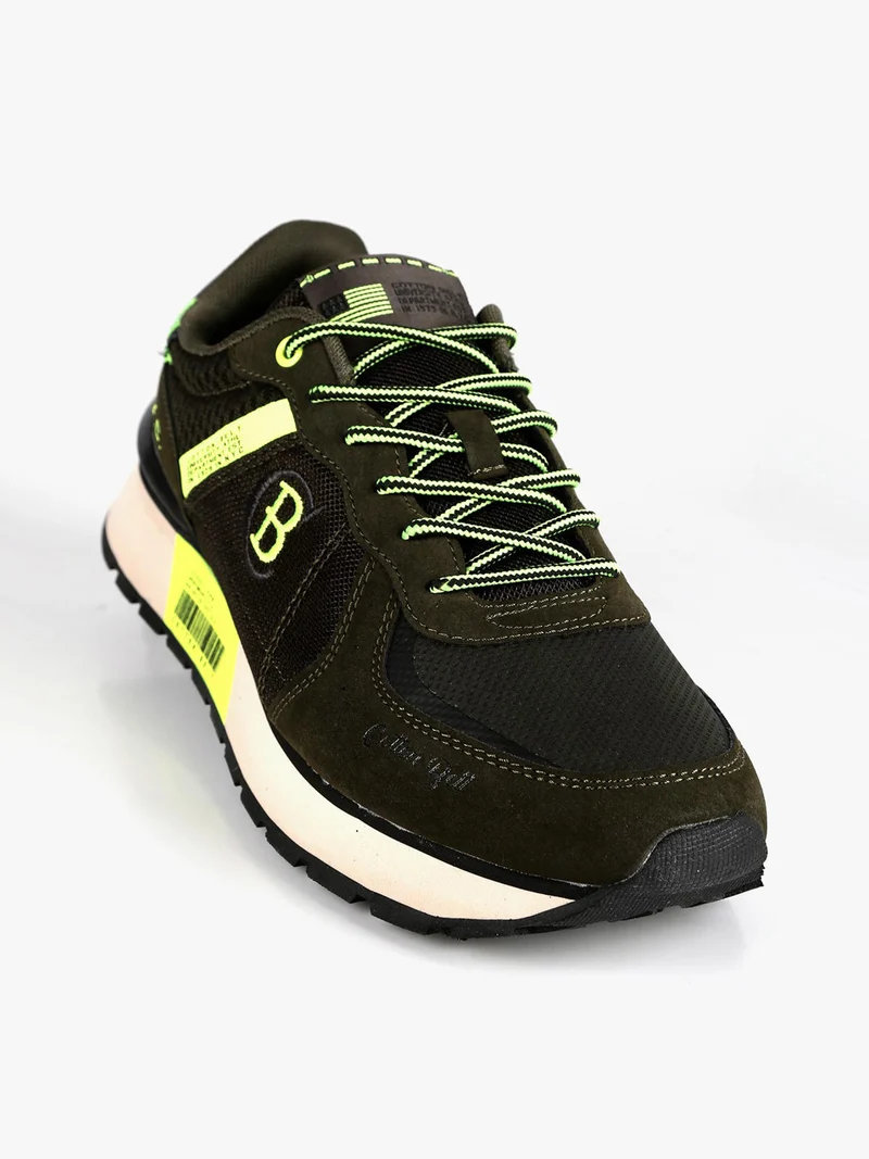 Sneakers uomo - verde scuro