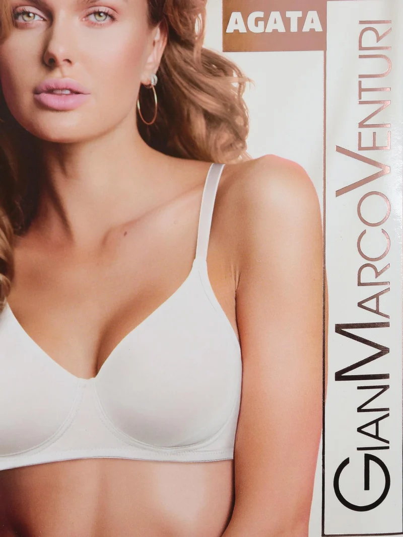 GianMarcoVenturi reggiseno sfoderato AGATA preformato coppa B - nero
