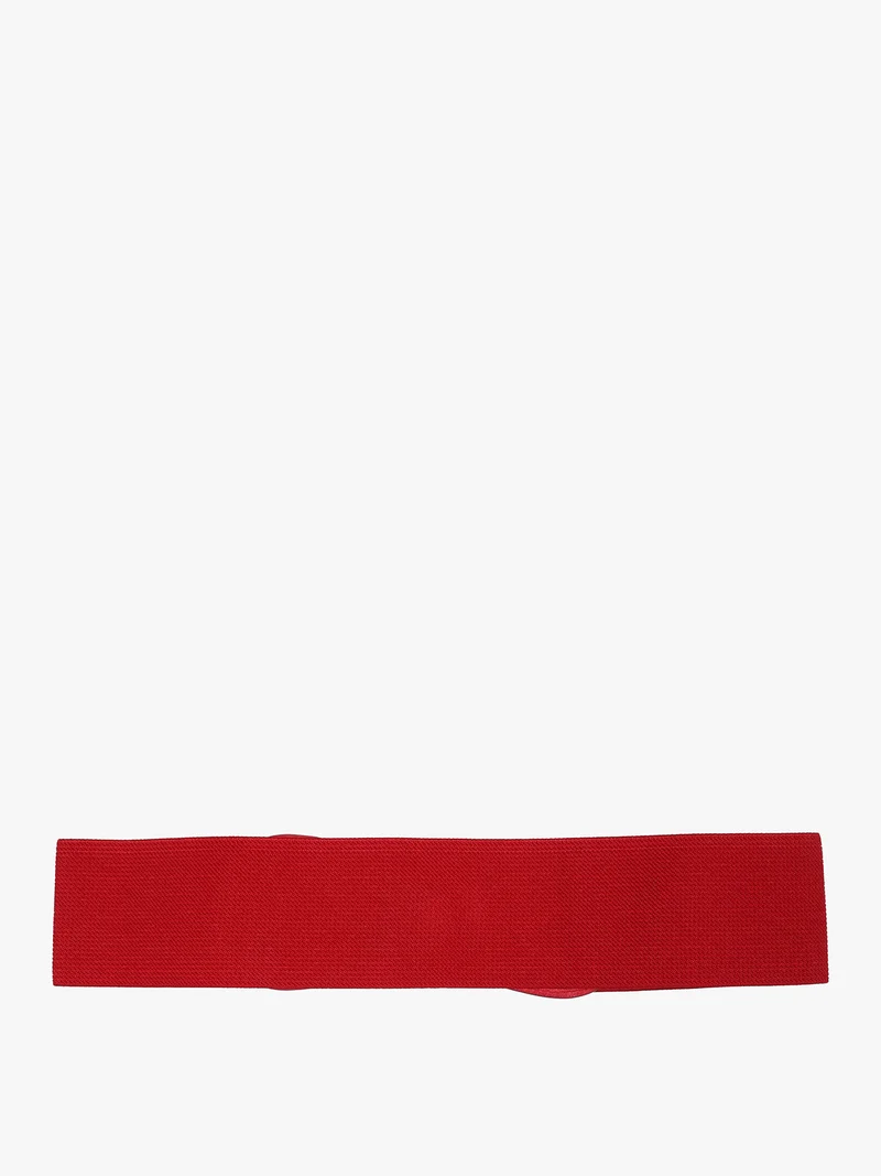 Cintura elastica da donna - rosso