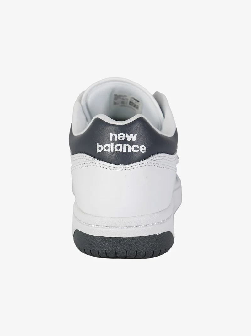 480 Sneakers stringate in pelle da uomo - bianco
