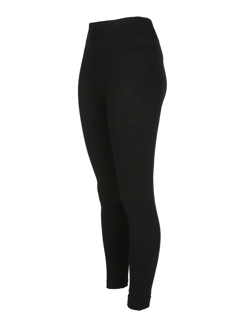 Pantacollant felpato donna - nero