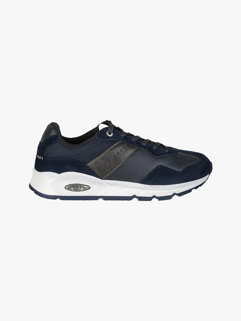 Sneakers stringate da uomo con camera ad aria - blu scuro