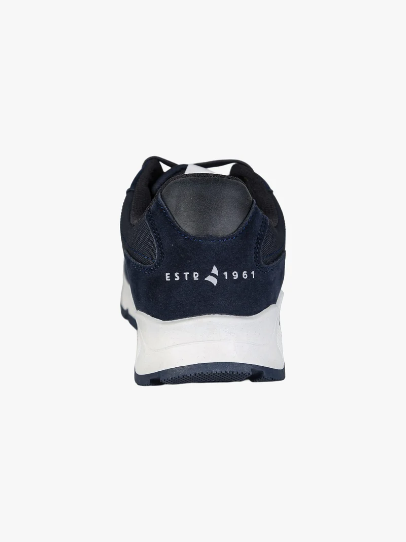 Sneakers stringate da uomo con camera ad aria - blu scuro