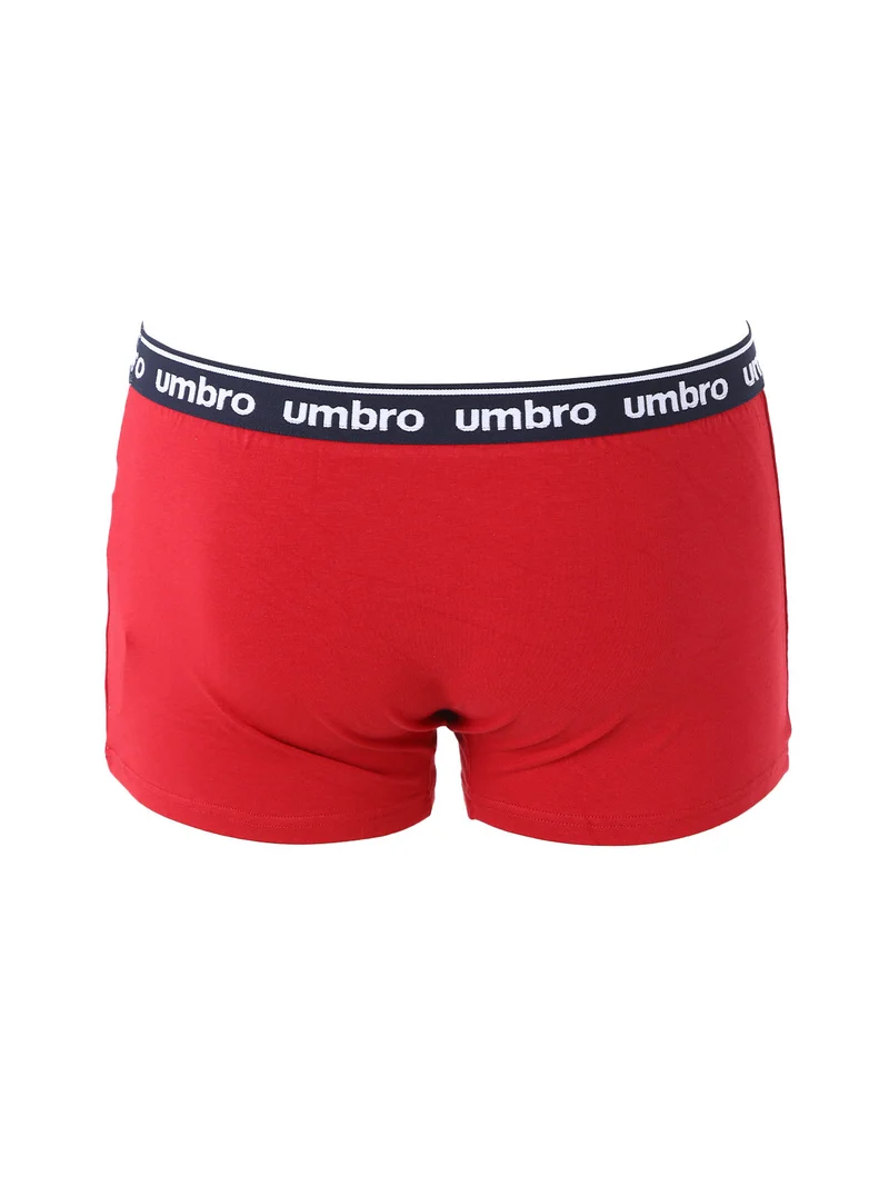 Boxer da uomo in cotone elasticizzato - bordeaux