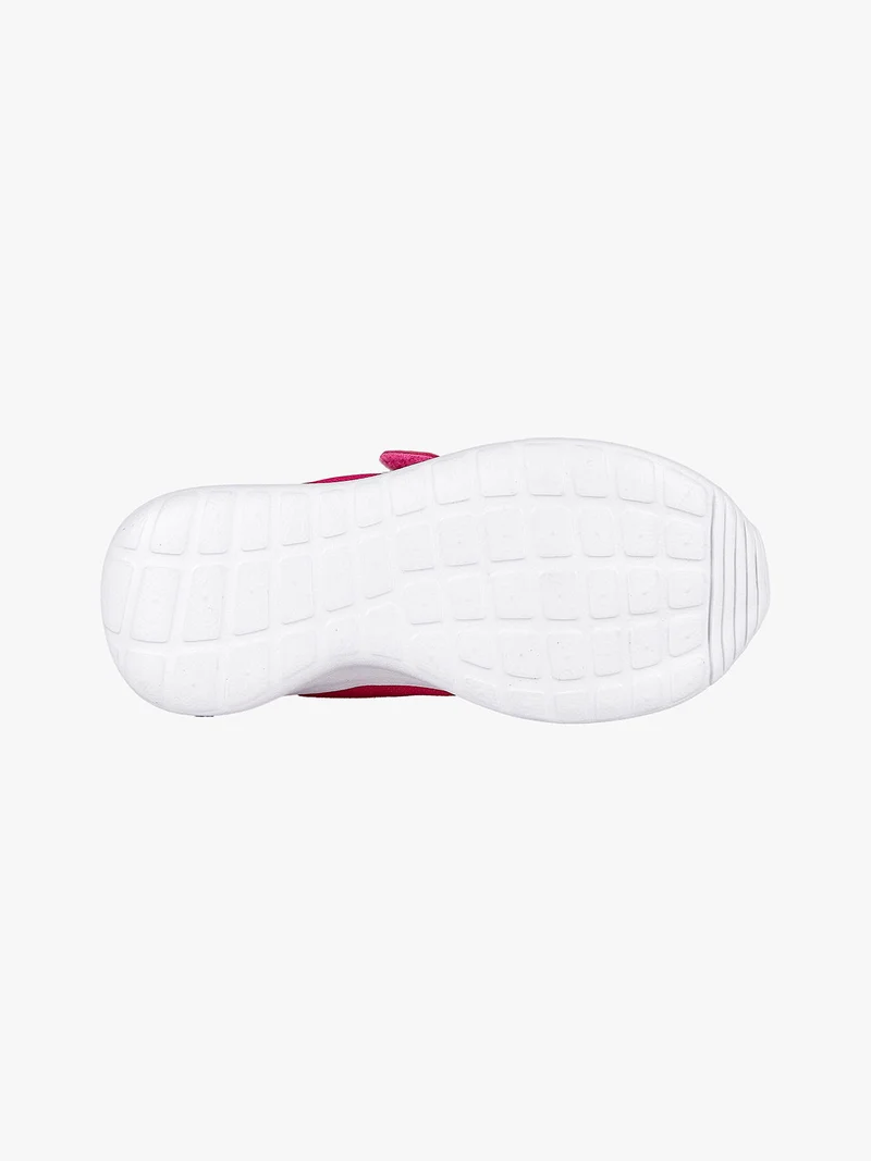 Scarpe sportive in tessuto con strappi - fucsia
