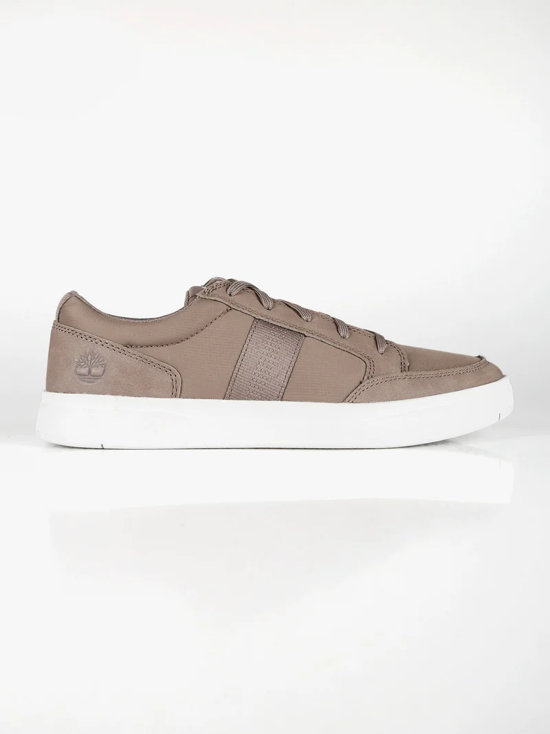 DAVIS SQUARE Sneakers in pelle uomo - khaki