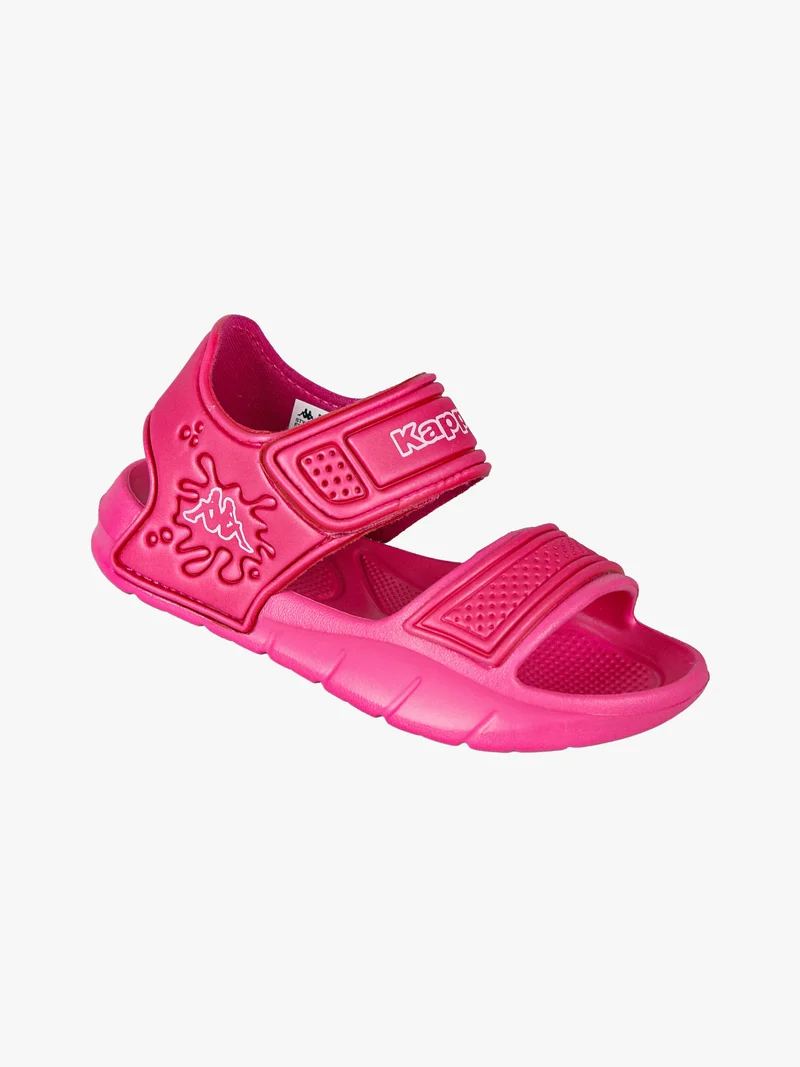 SPLASH Sandali da bambina in gomma con cinturino a strappo - fucsia
