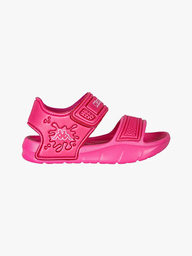 SPLASH Sandali da bambina in gomma con cinturino a strappo - fucsia