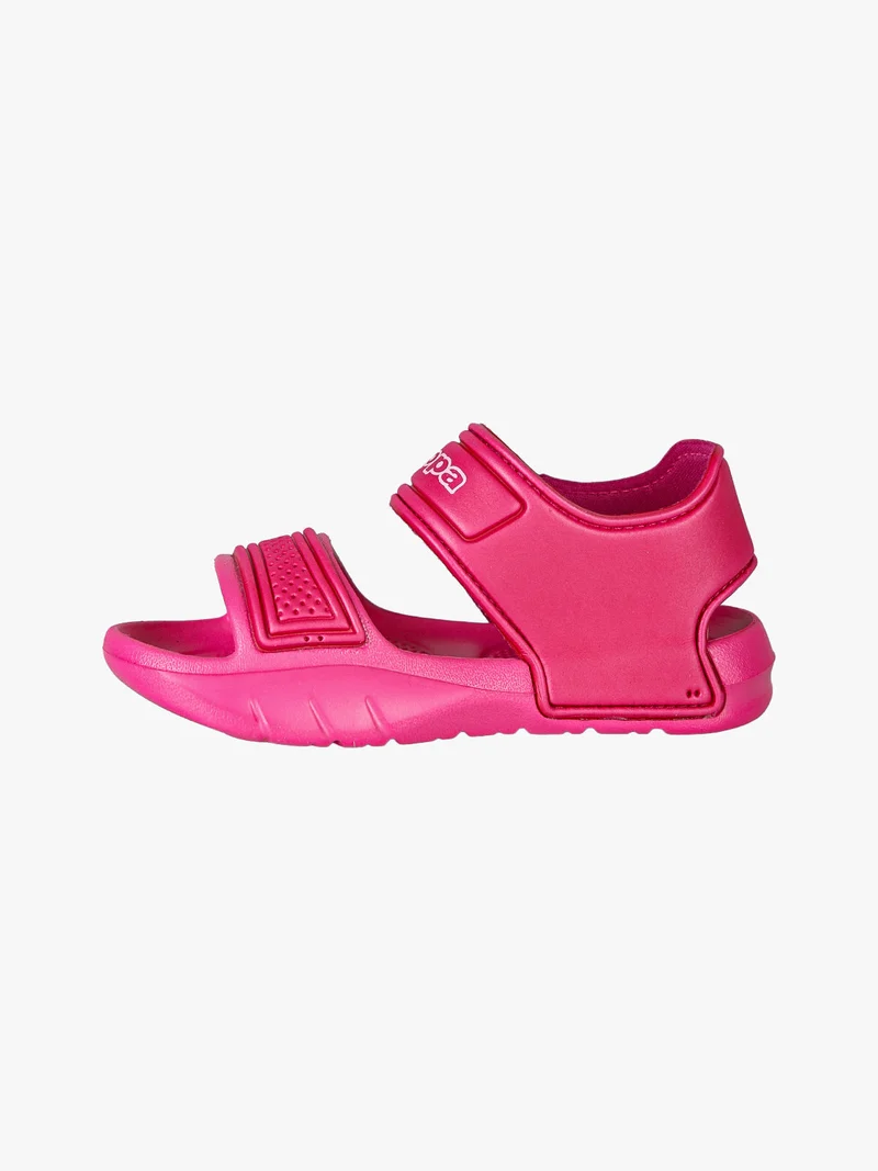 SPLASH Sandali da bambina in gomma con cinturino a strappo - fucsia