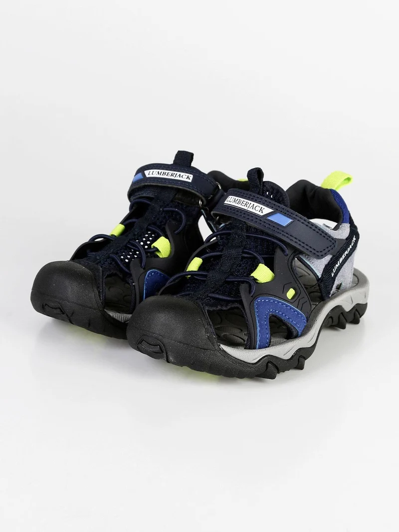 Benji sandali chiusi bambino M1067 - blu scuro