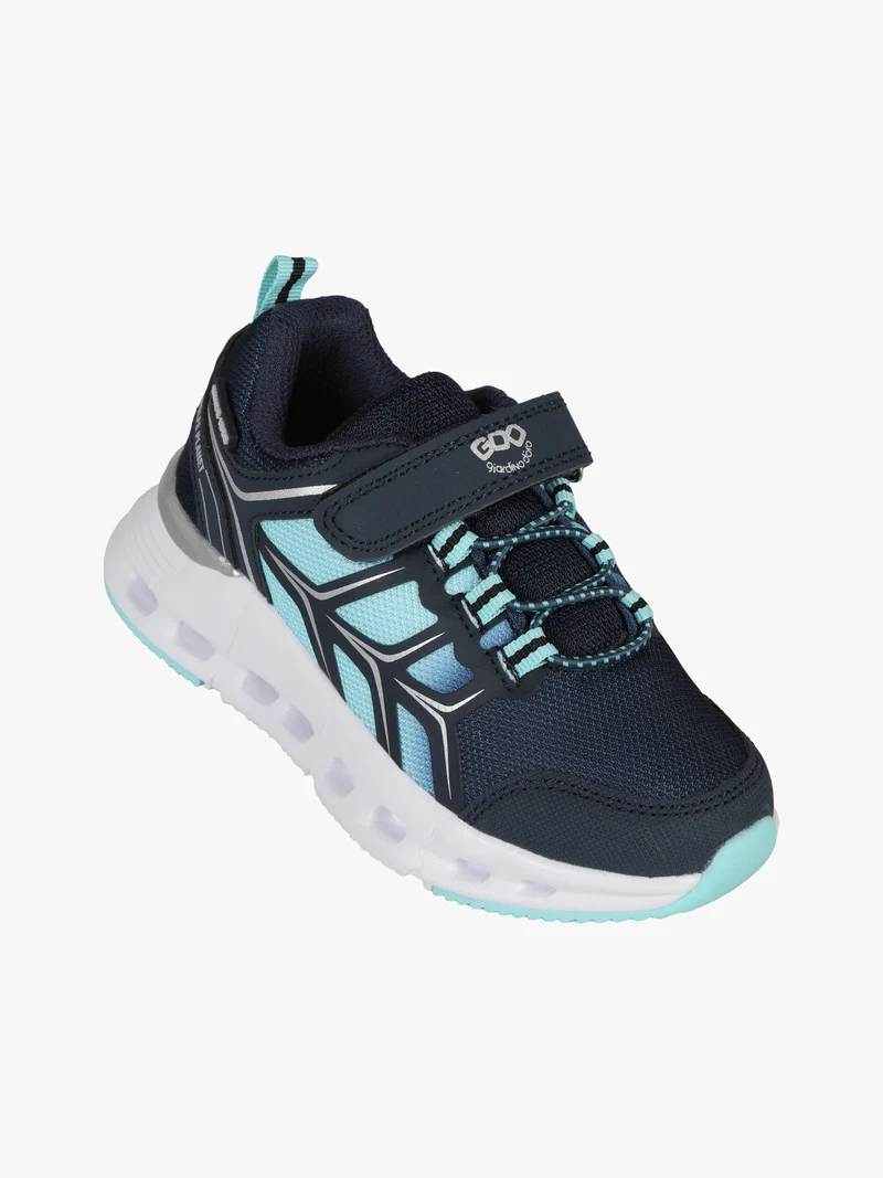 Sneakers da bambino con strappo - blu