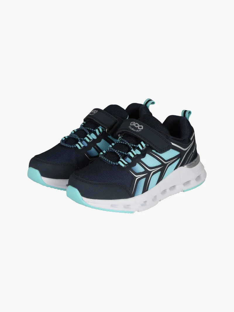 Sneakers da bambino con strappo - blu