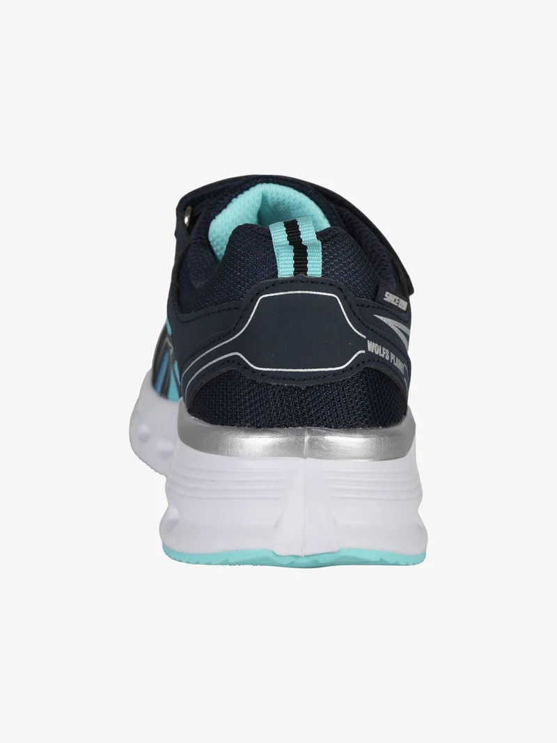 Sneakers da bambino con strappo - blu