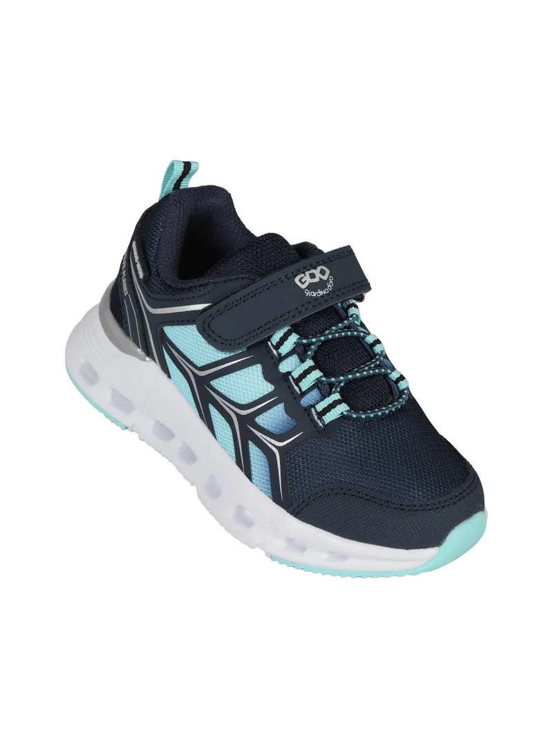 Sneakers da bambino con strappo - blu