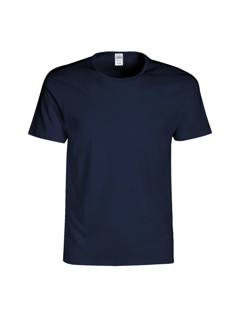 Maglia intima girocollo manica corta - blu scuro
