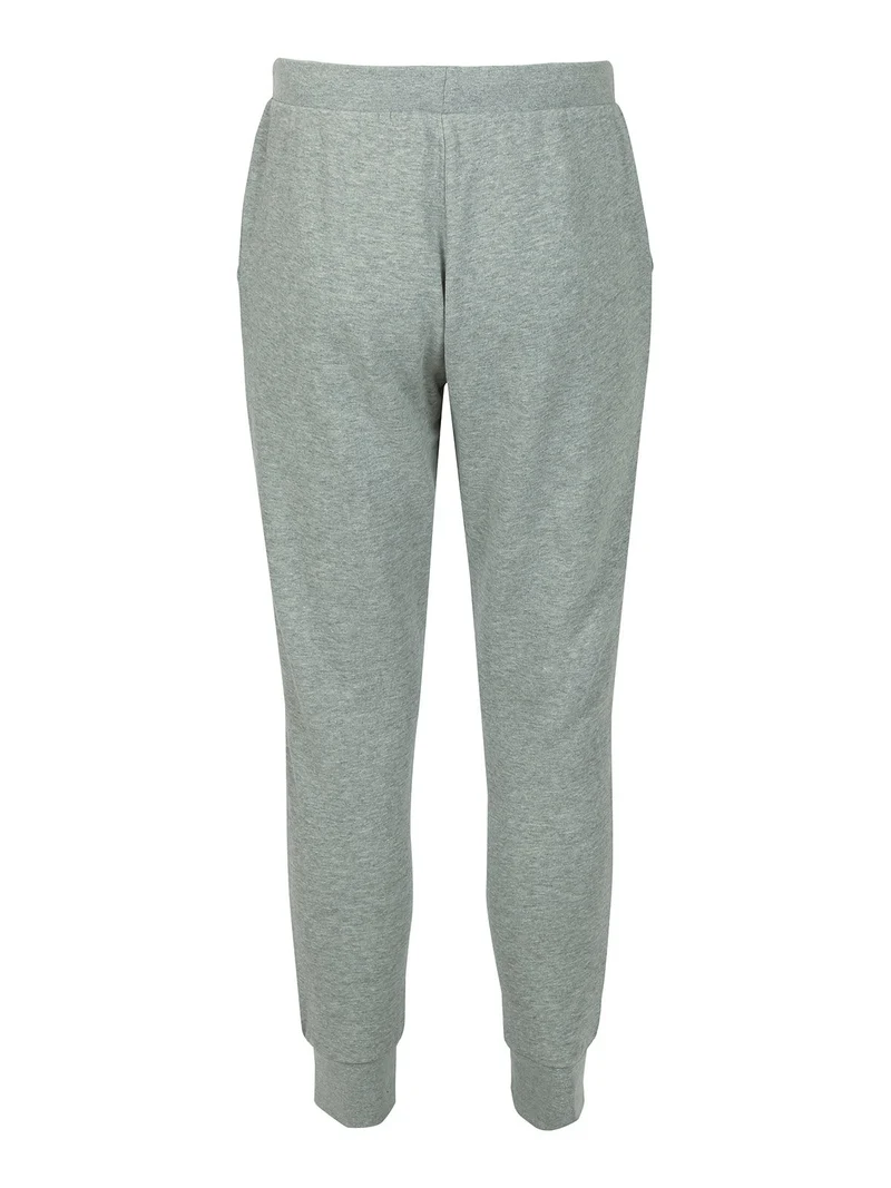 Pantaloni sportivi uomo in cotone felpato - grigio